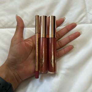 Charlotte Tilbury Lipgloss & Lip Liner